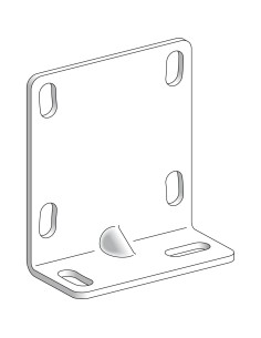 Akcesoria czujnika , XUM, uchwyt montażowy mocowany z boku, metalowy XUZAM04