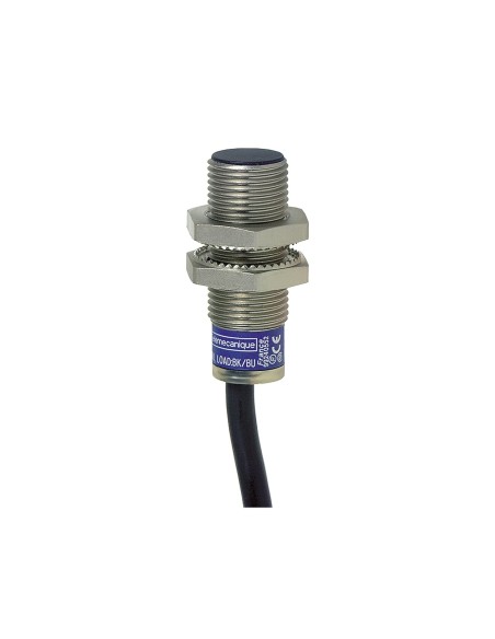 Czujnik indukcyjny XS1 M12, L35mm- mosiądz, Sn25mm- 12-24 V DC, przew. 2m XS1N12NA349