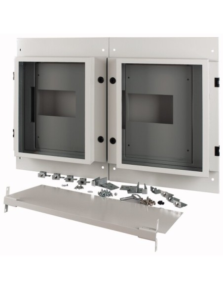 Pokrywa czołowa IP55, 2xNZM4 4-bieg. wysuwny W1000mm 180518