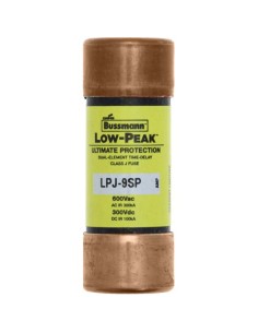 Wkładka bezpiecznikowa cylindryczna 21x57mm 9A 600V AC/300V DC, Klasa J T/D LPJ-9SP