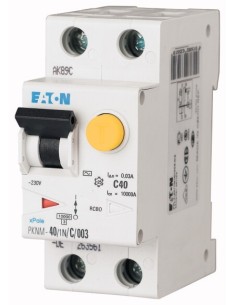 Wyłącznik różnicowo-nadprądowy 2P 40A C 0,03A typ AC PKNM-40/1N/C/003-MW 236334