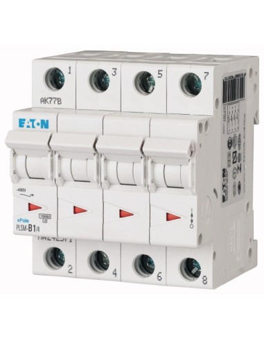 Wyłącznik nadprądowy 4P D 1A 10kA AC PLSM-D1/4-MW 242620