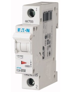 Wyłącznik nadprądowy 1P B 50A 10kA AC PLSM-B50-MW 242185