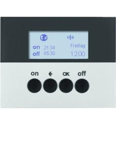 K.5 KNX RF quicklink Łącznik czasowy Berker.Net, alu, lakierowany 85745277 Berker Hager