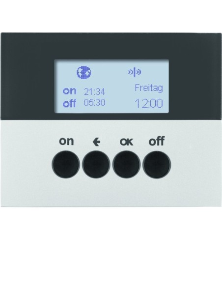 K.5 KNX RF quicklink Łącznik czasowy Berker.Net, alu, lakierowany 85745277 Berker Hager
