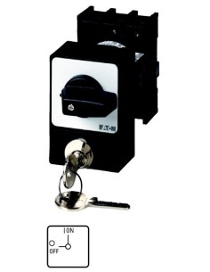 Rozłacznik On/Off 25A 3P 13kW IP65 z kluczykiem P1-25/E/SVA(A) 050965