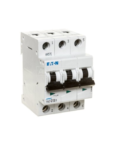 Wyłącznik nadprądowy 3P C 13A 15kA AC FAZ C13/3 278871