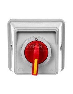 Łącznik krzywkowy 0-I 3P 80A w obudowie na kłódkę IP44 ŁK 63-13/5 926381