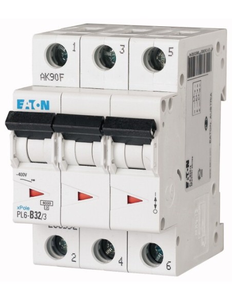 Wyłącznik nadprądowy 3P C 32A 6kA AC PL6-C32/3 286604