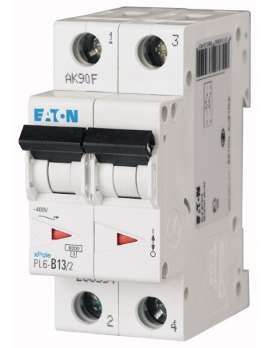 Wyłącznik nadprądowy 2P C 13A 6kA AC PL6-C13/2 286566