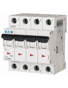 Wyłącznik nadprądowy 4P D 10A 6kA AC PL6-D10/4 166538