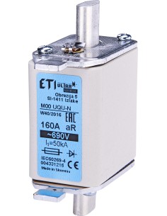 Wkładka bezpiecznikowa NH00 100A gR 690V M00UQU-N 04331212