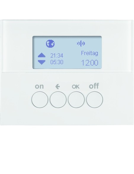 K.1 KNX RF quicklink Łącznik czasowy Berker.Net, biały, połysk 85745279 Berker Hager