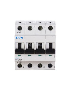 Wyłącznik nadprądowy 4P C 40A 15kA AC FAZ C40/4 279065