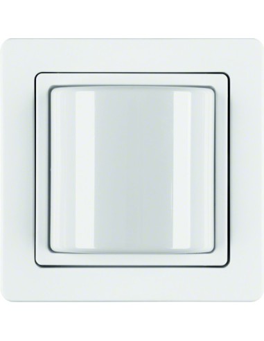 Q.1 System przywoławczy Sygnalizator świetlny z ramką, biały aksamit 52036089 Berker Hager