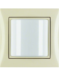 B.Kwadrat/S.1 System przywoławczy Sygnalizator świetlny z ramką, kremowy połysk 52038982 Berker Hager