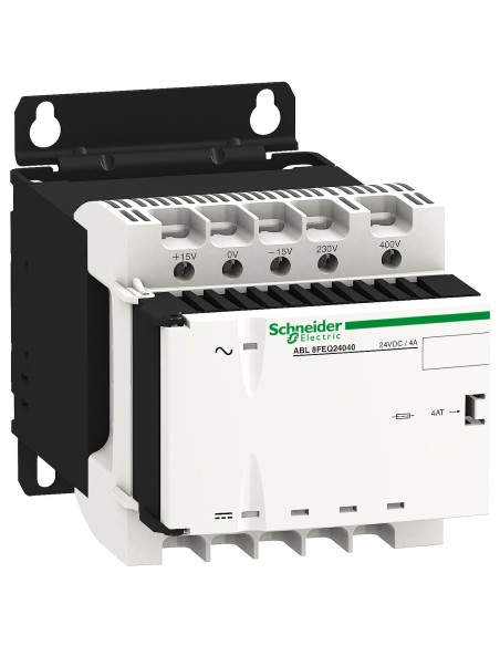 Zasilacz prostownikowy z filtrem 1-3 fazowy, 230...400 V AC, 24 V, 4A ABL8FEQ24040