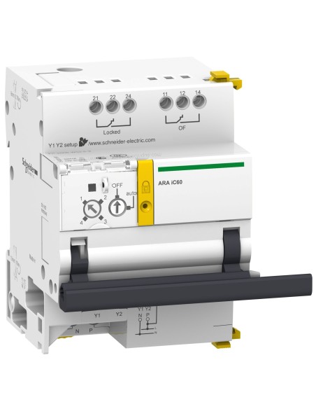 Urządzenie do samoczynnego ponownego zamykania ARA do iC60 1p-1pN-2p - 4 prog. A9C70132
