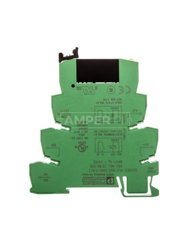 Przekaźnik półprzewodnikowy interfejsowy 1Z 0,75A wej 24V DC/ wyj 24-253V AC PLC-OSC-24DC/230AC/1/ACT 2967947