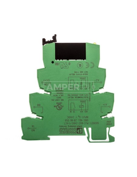 Przekaźnik półprzewodnikowy interfejsowy 1Z 0,75A wej 24V DC/ wyj 24-253V AC PLC-OSC-24DC/230AC/1/ACT 2967947
