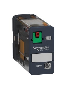 Przekaźnik mocy wtykowy, Zelio RPM, 1 styk przełączny, 24 V AC, dioda LED RPM12B7