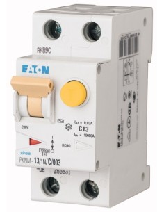 Wyłącznik różnicowo-nadprądowy 2P 13A B 0,1A typ AC PKNM-13/1N/B/01-A-MW 236134