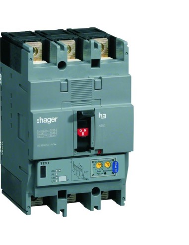 Wyłącznik mocy h250 3P 70kA 250A LSI HEC250H Hager