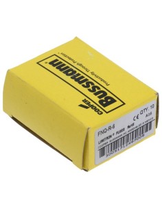 Wkładka bezpiecznikowa cylindryczna 10x38mm 6A 600V AC, klasa CC, zwłoczna FNQ-R-6