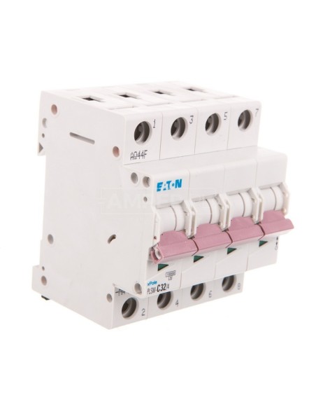 Wyłącznik nadprądowy 4P C 32A 10kA AC PLSM-C32/4-MW 242615
