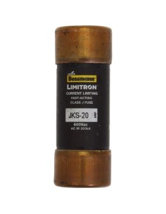 Wkładka bezpiecznikowa cylindryczna 21x57mm 20A, 600V AC, Limitron, Klasa J JKS-20