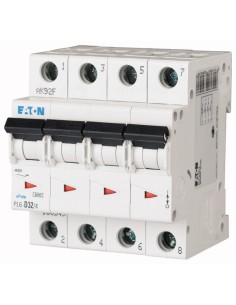 Wyłącznik nadprądowy 4P D 32A 6kA AC PL6-D32/4 166549