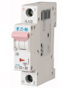 Wyłącznik nadprądowy 1P C 2A 10kA DC PL7-C2/1-DC 264883