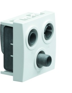 systo Gniazdo RTV przelotowe 15 dB, 2M, biały WS255 Hager