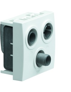 systo Gniazdo RTV-SAT końcowe 1 wejście, 2M, biały WS256 Hager