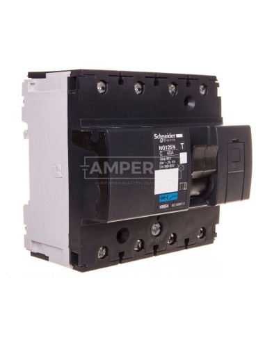 Wyłącznik nadprądowy 4P C 40A AC NG125N 18654