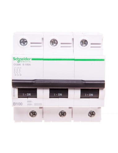 Wyłącznik nadprądowy 3P B 100A 6kA AC C120N A9N18350