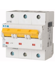Wyłącznik nadprądowy 3P C 25A 25kA AC PLHT-C25/3 248034