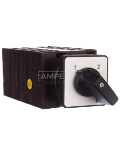 Łącznik krzywkowy 1-2 8P 32A 13kW do wbudowania T3-8-8372/E 080822