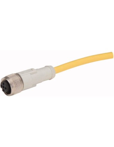 Kabel do czujnika 6P 5m wolny koniec przewodu gniazdo proste M13 CSAS6A6CY2205 177307