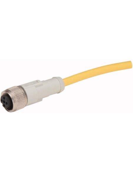 Kabel do czujnika 4P 10m wolny koniec przewodu gniazdo proste M14 CSDS4A4CY2210 136296