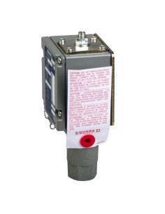 Łącznik ciśnienia ADW 69 bar, skala reg. 2 wartości progowe, 1 styk przełączny ADW3M129012