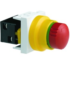 systo Wyłącznik bezpieczeństwa 1/4 obrotu, 10A/250V, 2M, biały WS033 Hager