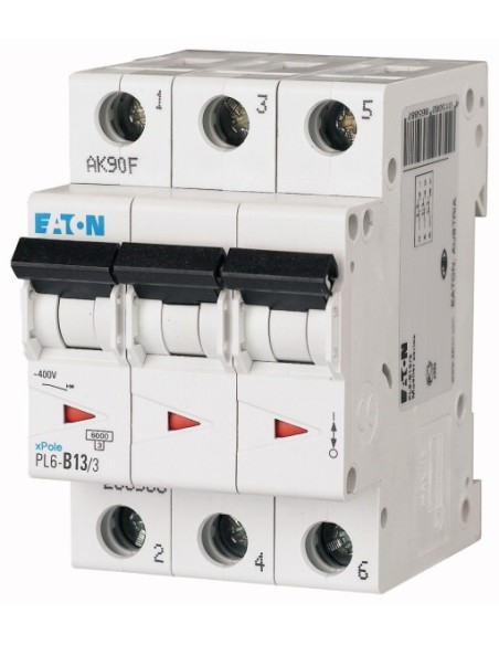 Wyłącznik nadprądowy 3P C 13A 6kA AC PL6-C13/3 286600
