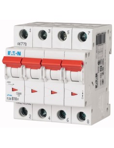 Wyłącznik nadprądowy 4P D 10A 10kA AC PLSM-D10/4-MW 242631