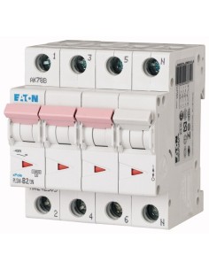 Wyłącznik nadprądowy 3P+N D 2A 10kA AC PLSM-D2/3N-MW 242554