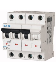 Wyłącznik nadprądowy 3P+N K 16A 15kA AC FAZ-K16/3N 279013