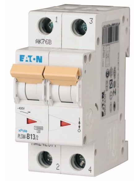 Wyłącznik nadprądowy 2P D 13A 10kA AC PLSM-D13/2-MW 242426