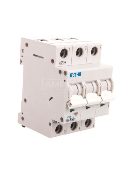 Wyłącznik nadprądowy 3P B 50A 10kA AC PLSM-B50/3-MW 242453