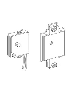 Moduł wskaź. LED z pokrywą, 110/240 V AC, dla łącz. krańc. bezpiecz. XCSE53.. XCSZ45