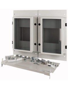 Pokrywa czołowa IP55, 2xNZM4 3-bieg. wysuwny +napęd zdalny W800mm 180519